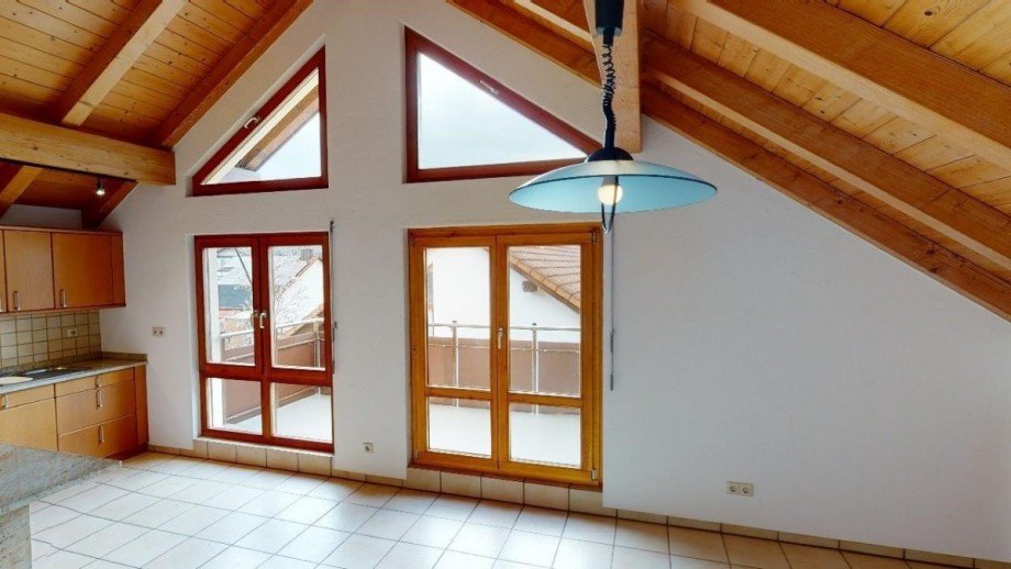 Zugang Balkon Dachgeschosswohnung K�ssaberg
