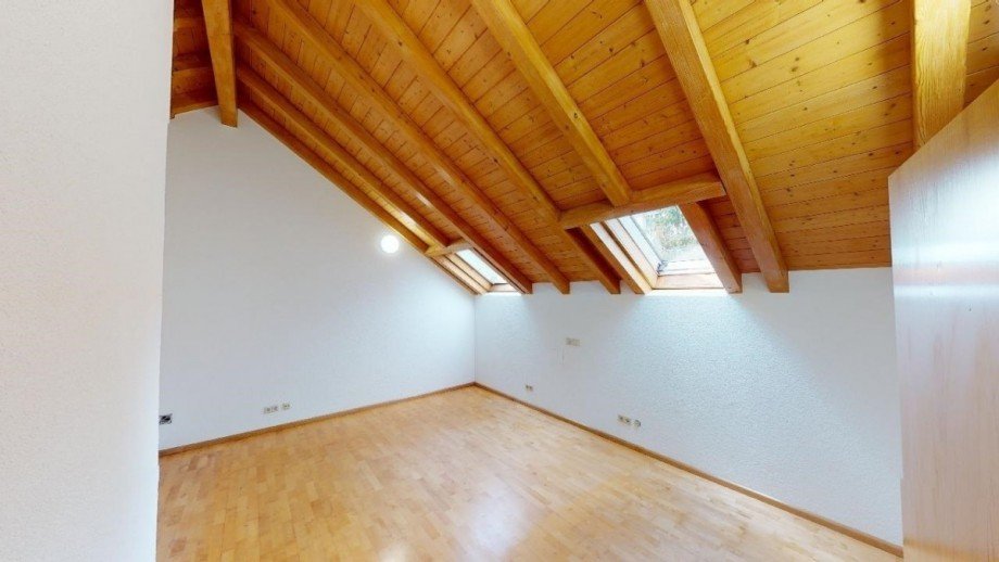 Schlafzimmer Dachgeschosswohnung K�ssaberg