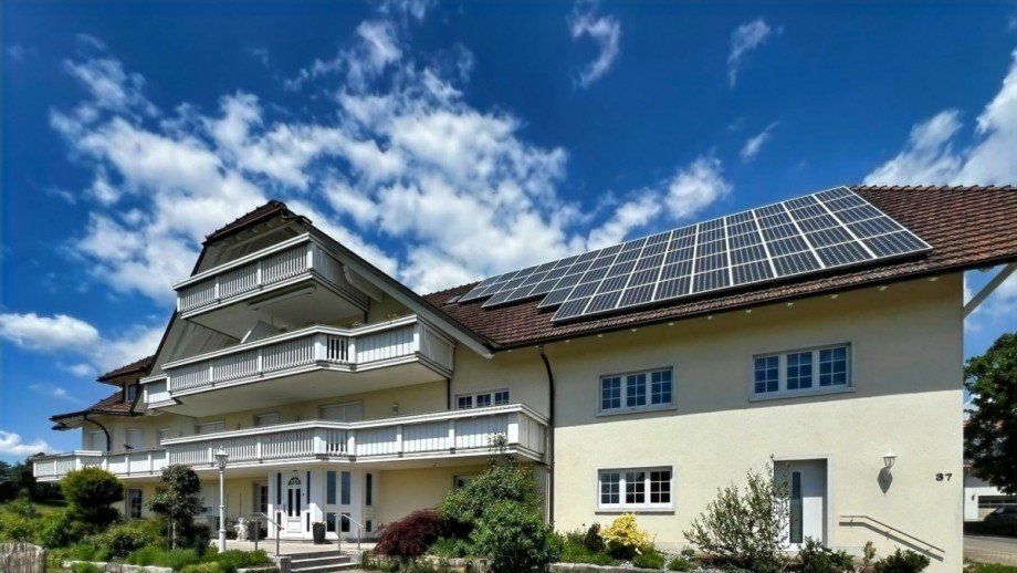 Wohnen mit viel Natur und Erholung vor der Haust�r Dachgeschosswohnung G�rwihl