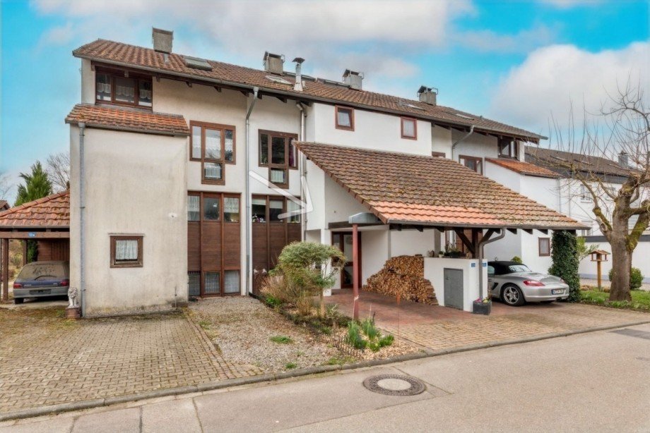 Nordansicht Reihenmittelhaus Dogern