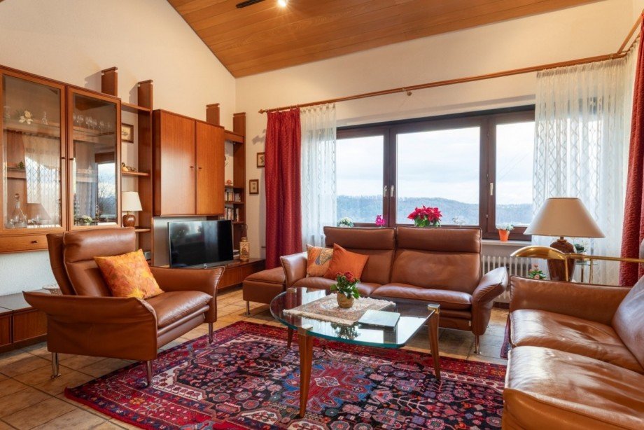 Wohnzimmer Doppelhaush�lfte Waldshut-Tiengen