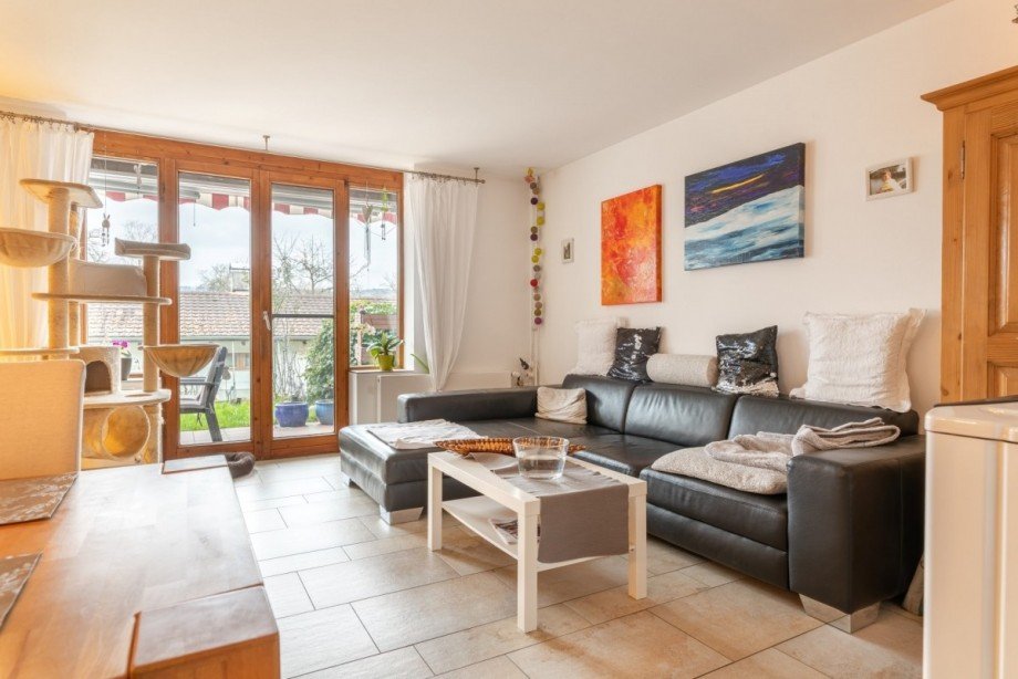 Wohnzimmer Reihenmittelhaus Dogern