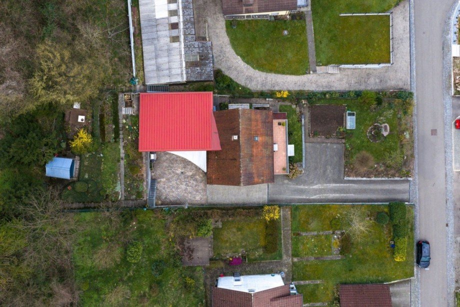 Luftaufnahme Einfamilienhaus Dogern