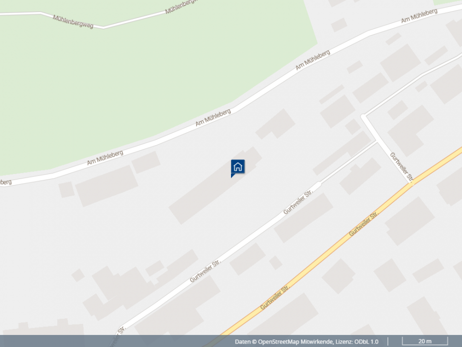 Bild aus Kartenansicht Dachgeschosswohnung Waldshut-Tiengen