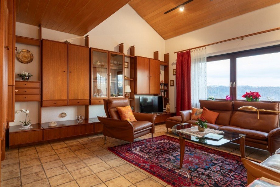 Wohnzimmer Doppelhaush�lfte Waldshut-Tiengen
