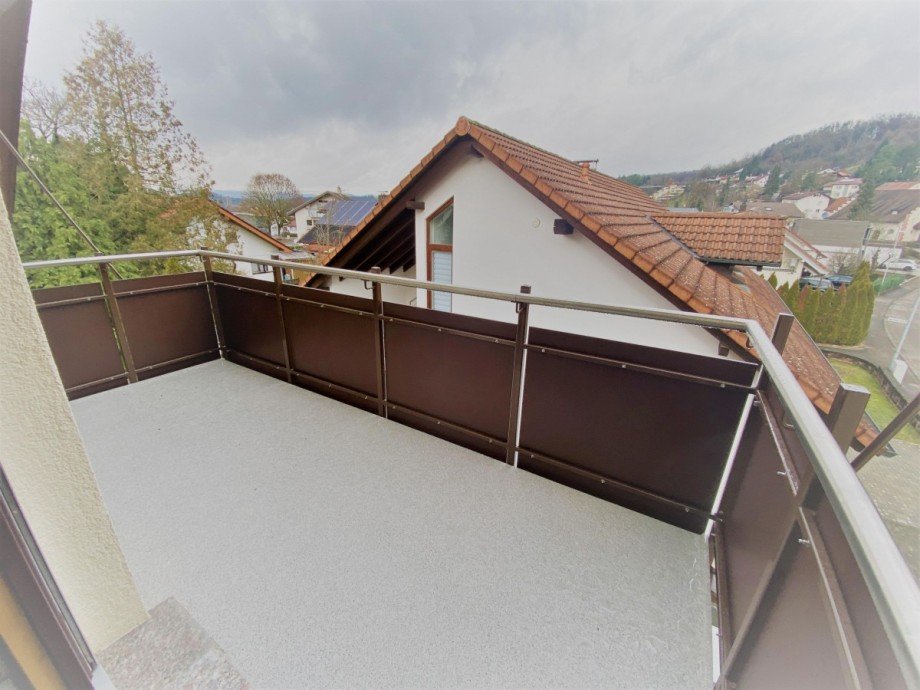 Balkon Dachgeschosswohnung K�ssaberg