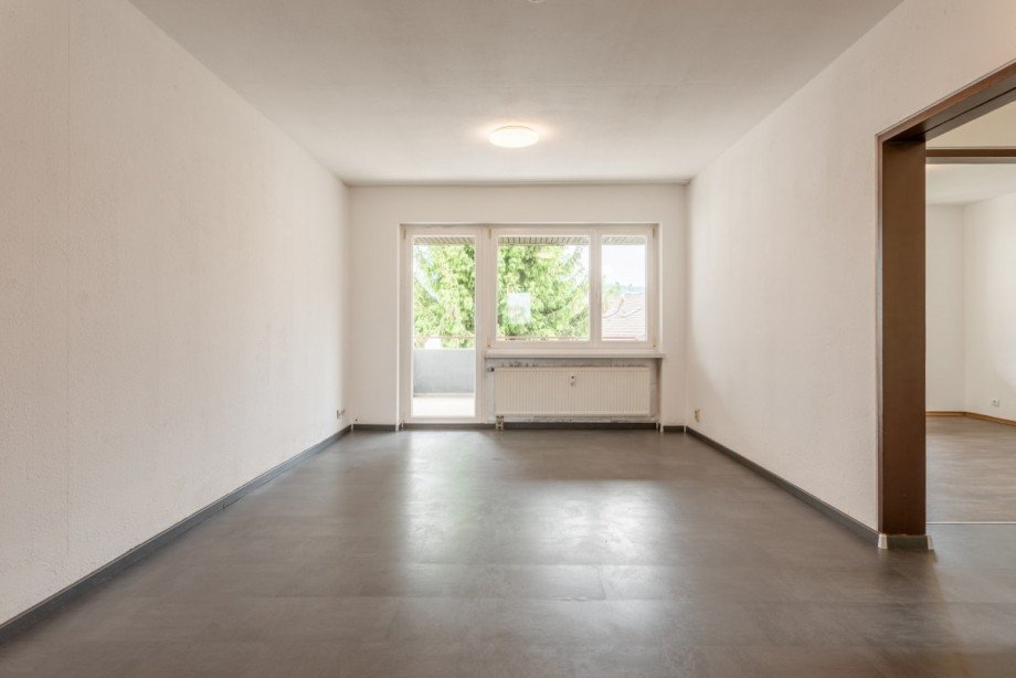 Wohnzimmer Etagenwohnung Lottstetten