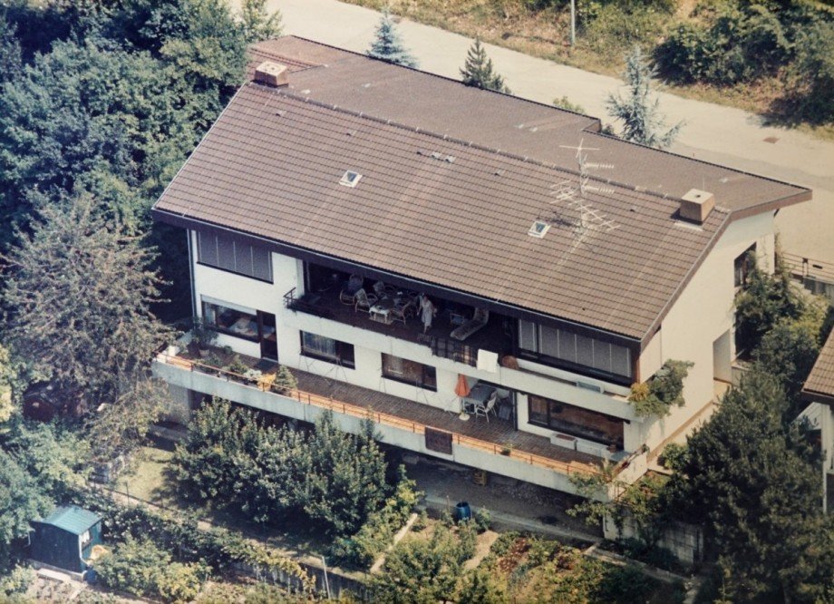 Luftbild (Aufnahmedatum �lter) Einfamilienhaus Waldshut-Tiengen