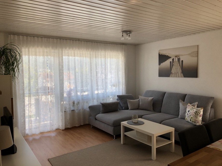 Wohnzimmer Dachgeschosswohnung Albbruck