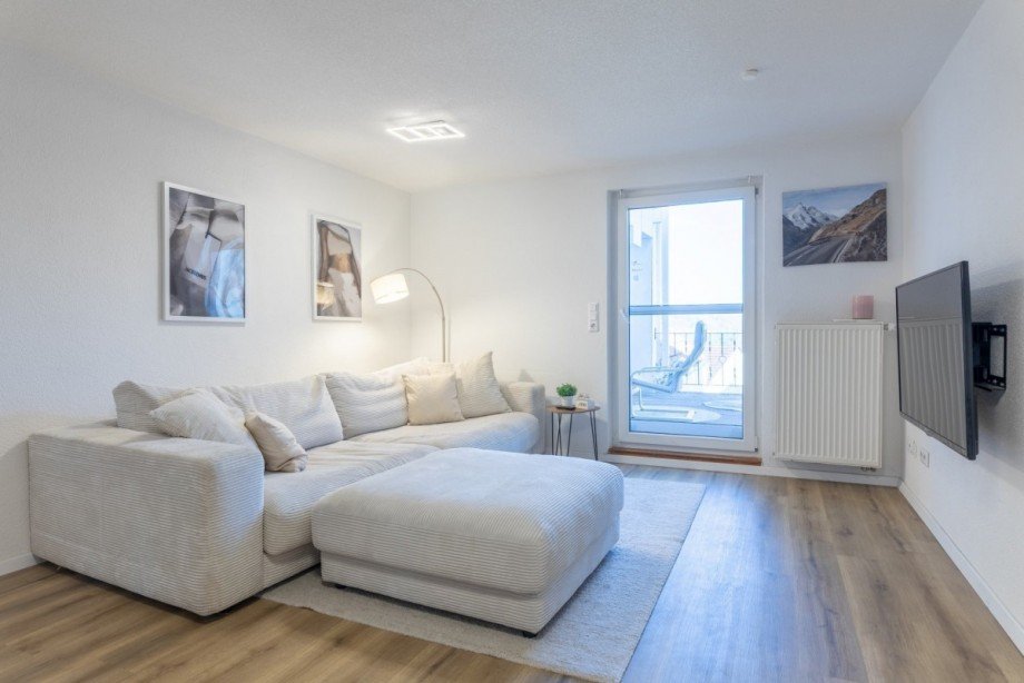 Wohnzimmer Wohnung 2 Mehrfamilienhaus Hohentengen