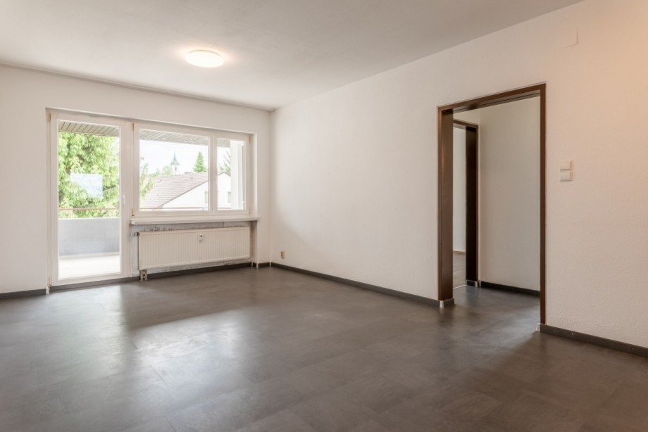 Wohnzimmer Etagenwohnung Lottstetten
