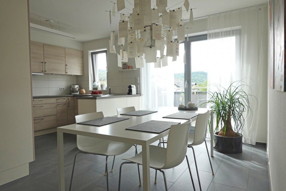 Esszimmer Dachgeschosswohnung K�ssaberg