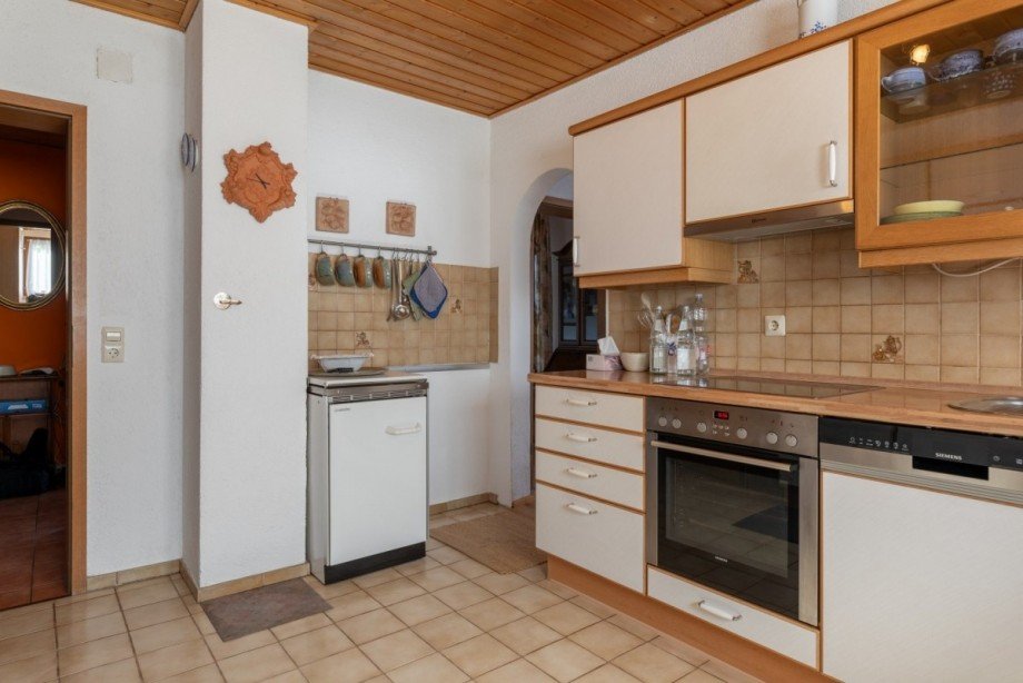K�che mit Holzherd Einfamilienhaus Laufenburg