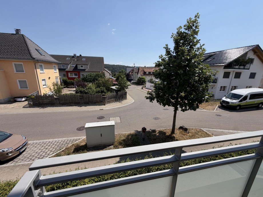 Blick vom Balkon Etagenwohnung Waldshut-Tiengen