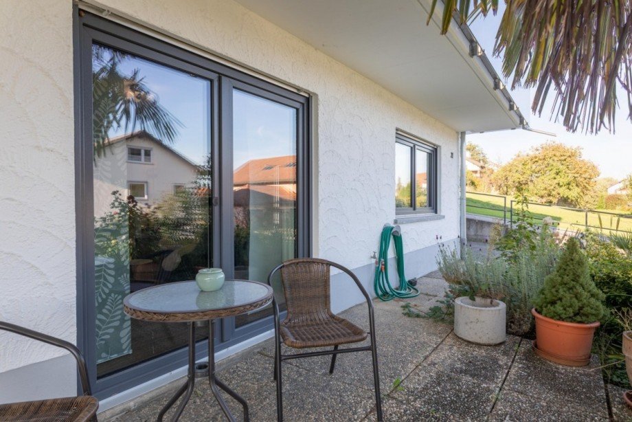 Terrasse Einliegerwohnung Einfamilienhaus Hohentengen