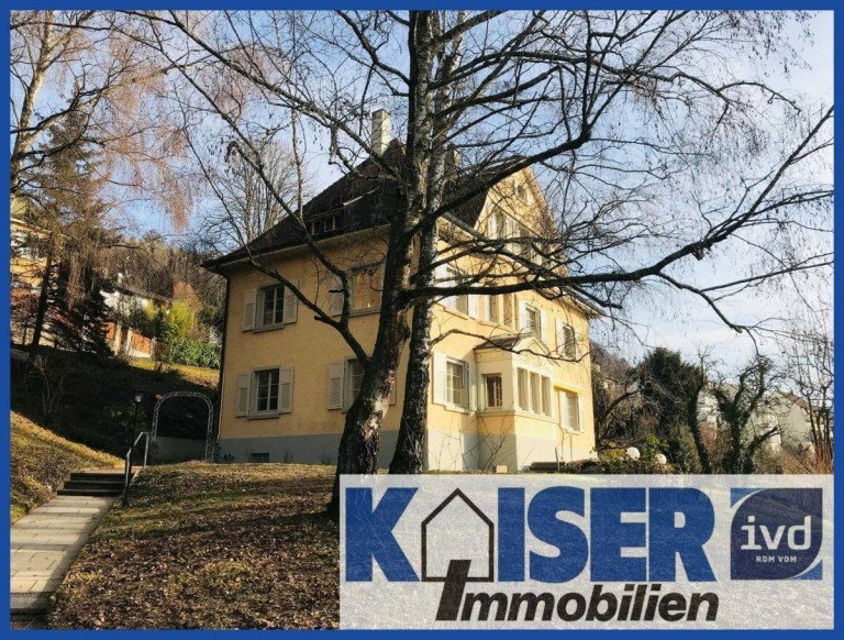 Hausansicht Waldshut-Tiengen Dachgeschosswohnung Repr�sentative 3-Zimmer-Altbauwohnung in Waldshut