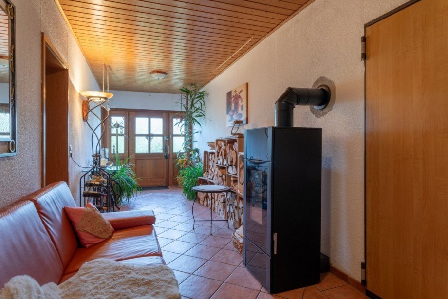Entree mit Ofen (inkl. Wassertaschen) Einfamilienhaus Laufenburg