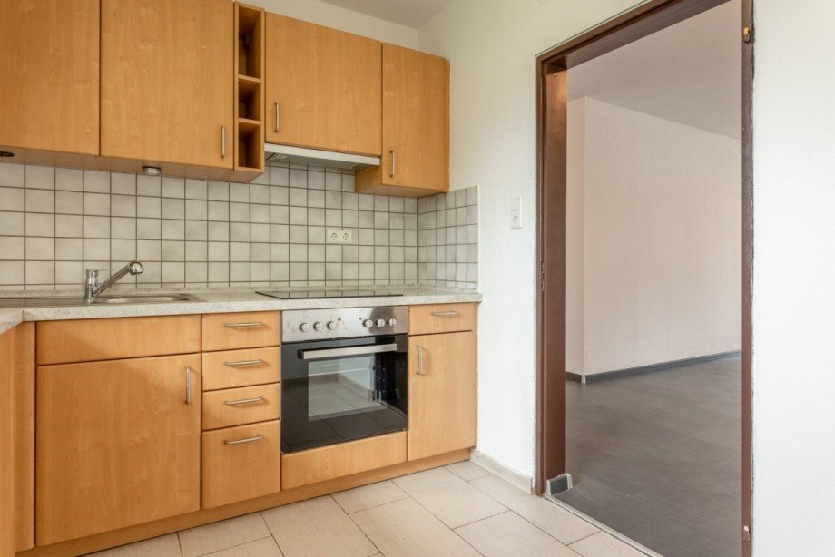 K�che mit Einbauk�che Etagenwohnung Lottstetten