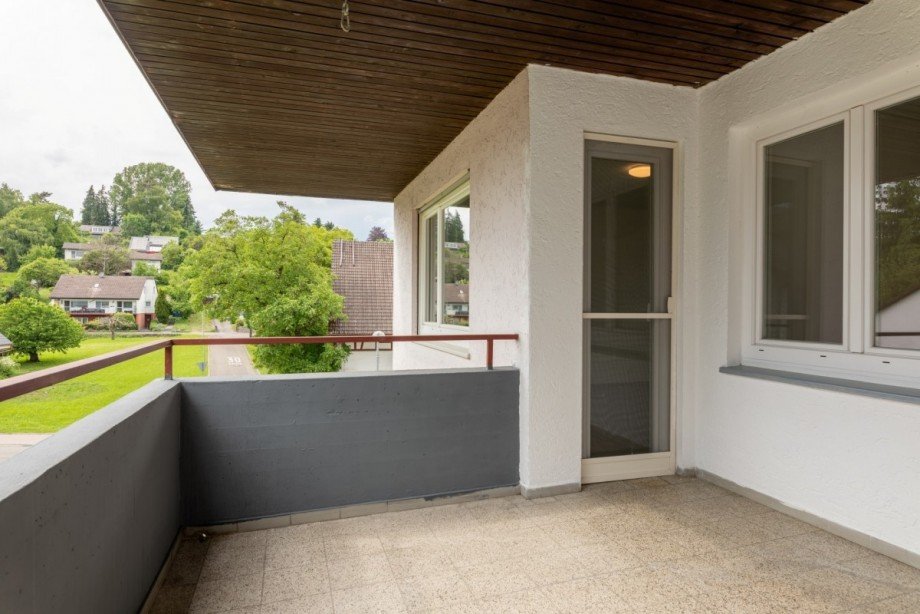 Balkon Etagenwohnung Lottstetten