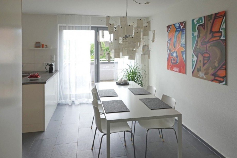 Esszimmer Dachgeschosswohnung K�ssaberg