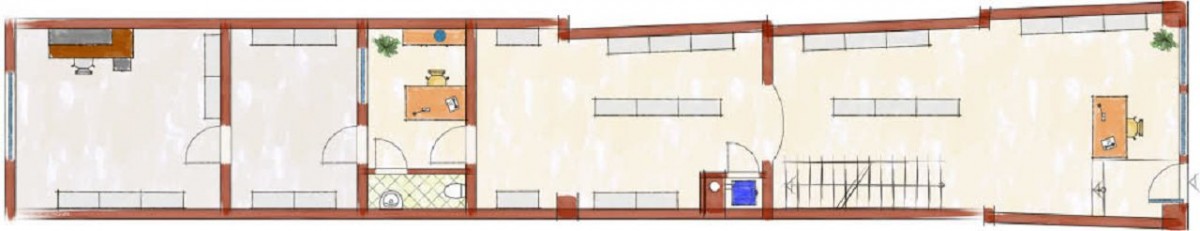 Grundriss EG Mehrfamilienhaus Waldshut-Tiengen