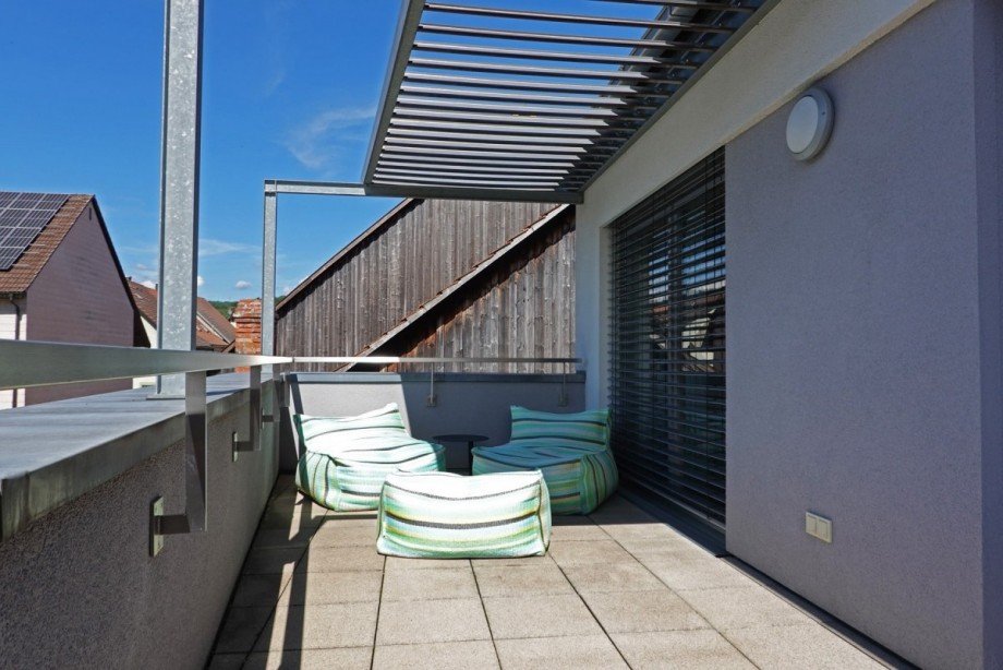 Balkon Dachgeschosswohnung K�ssaberg